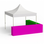 Configuration variant L-shape; folding pavilion 3x3m