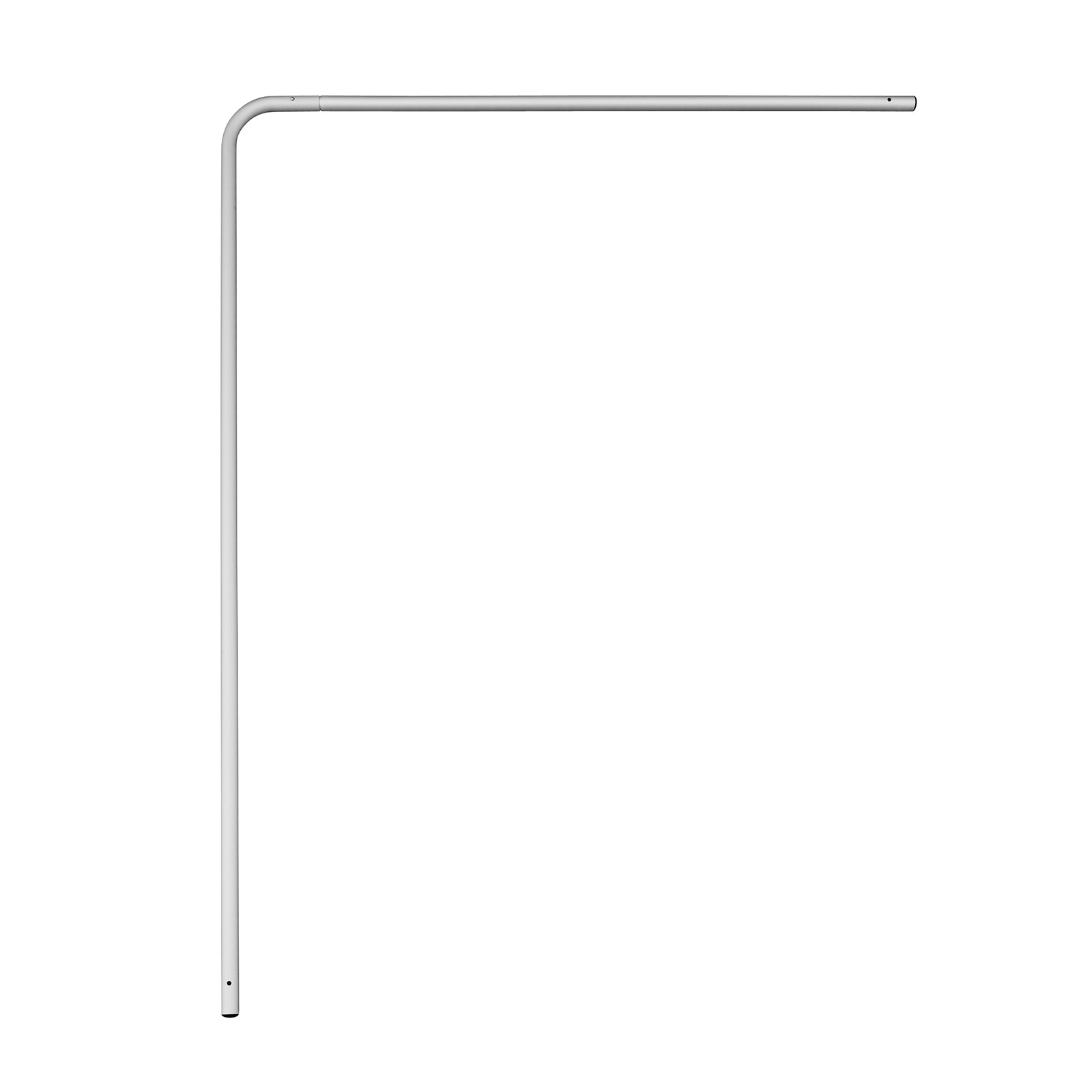 Flag Presenter Basic: system consisting of two aluminum hollow profiles