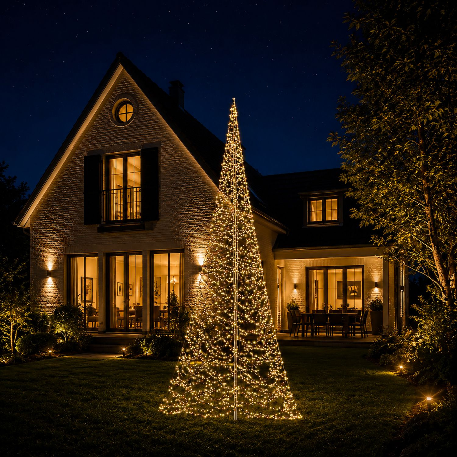 Warmweiß Weihnachtsbaum 