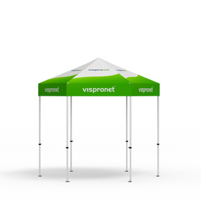 Gazebo Select Hexagon 3 m, printed roof only