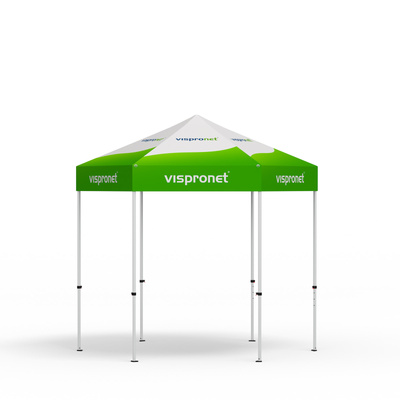 Gazebo Select Hexagon 3 m, printed roof only
