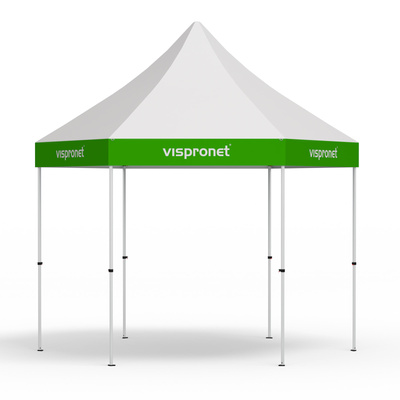 Gazebo Select Hexagon 4 m, printed valance only 