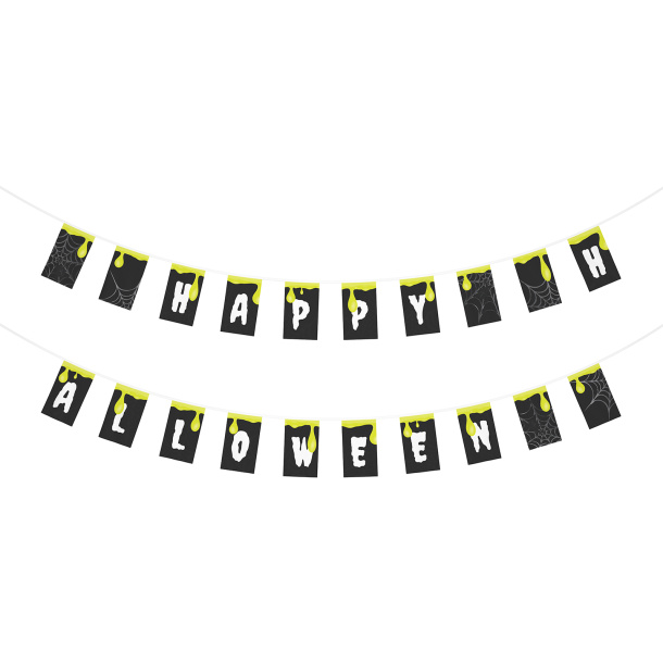 Schriftzug: HAPPY HALLOWEEN (I)