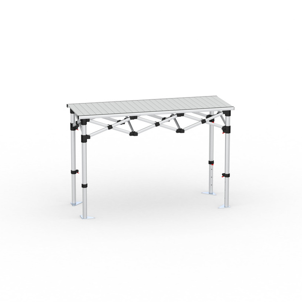 Folding Table Aluminum 150 x 55 cm