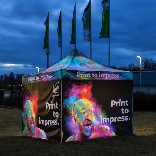 Universal LED Lighting Set - High-Intensity Lighting for Pop-Up Tents, Patio Umbrellas, Market Stalls, Hospitality, and Promotions