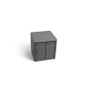 Flatcube - foldable seat cube made from recycled PP material