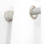 Curtain with Rod Flange Set, Top Edge with Eyelets