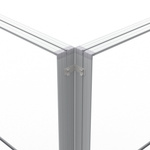 Corner module, operation: 90° connector