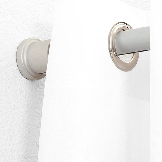 Curtain with Rod Flange Set, Top Edge with Eyelets