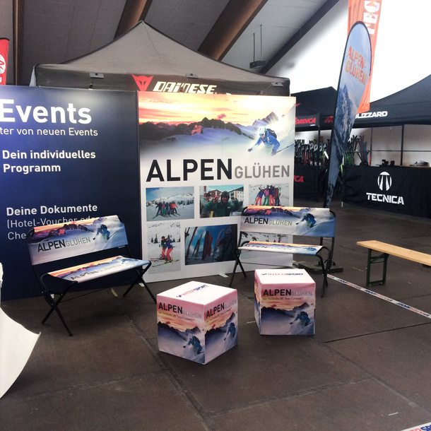 Flatcube as Custom Exhibition Equipment & Seating Solution