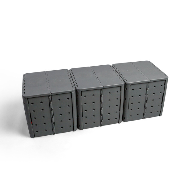 Flatcube three-seater