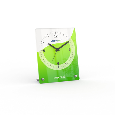 Photo alarm clock, rectangular