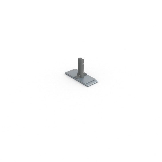 Base plate for flexible beading frame