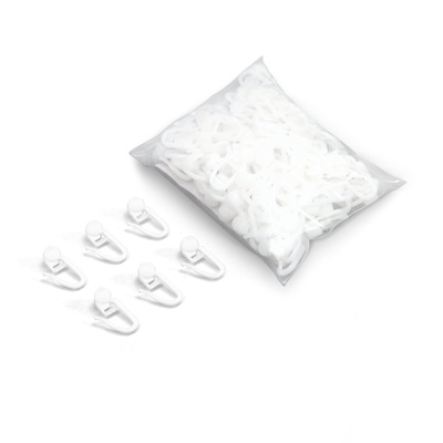 Curtain hooks, set of 30