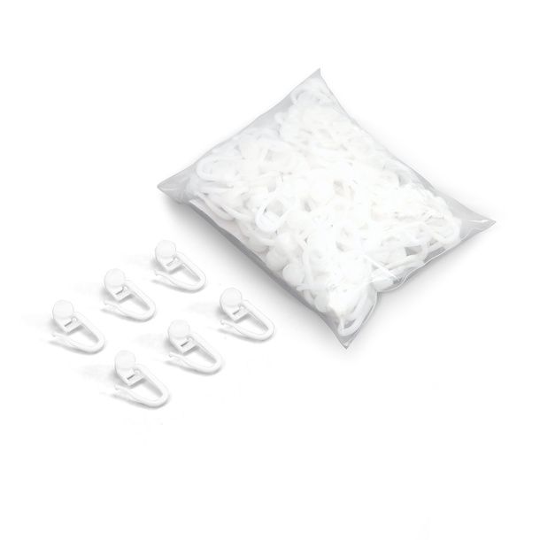 Curtain hooks, set: 30 pieces