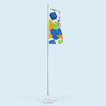 Wind pole - height 5.40 m
