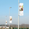 Street Banner Basic  banner arm top & bottom, double-sided print