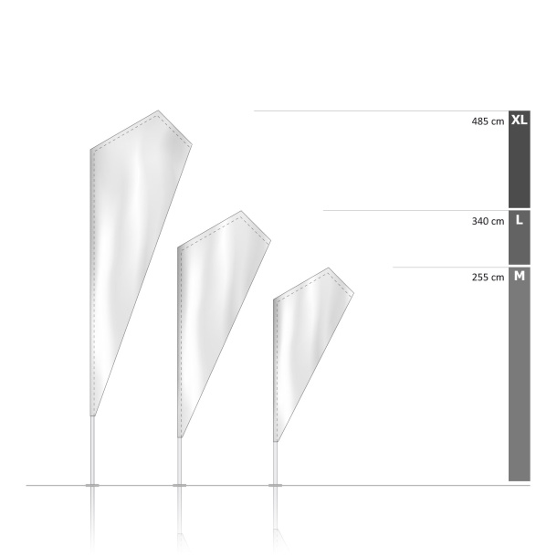 Bowflag® Razor, System heights