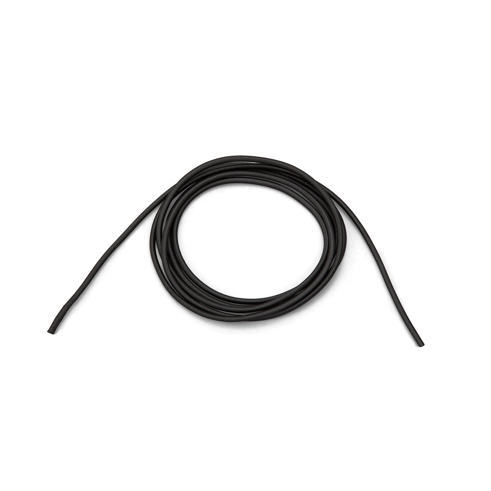 Elastic cord ø 4 mm, black