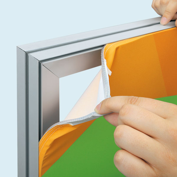 Ceiling Hanger Advertising Frame Q-Frame®, Motif Change