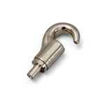 Hook with rope tensioner, for stainless steel cable ø 1.5 mm