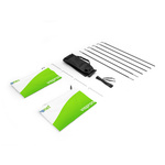 Halfmoon Banner, scope of delivery includes carrying bag and ground stakes