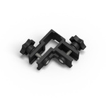 Simple crossbar holder for attachment to the outer posts