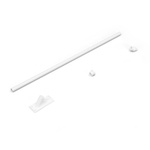 Flag holder 60°, with white tip