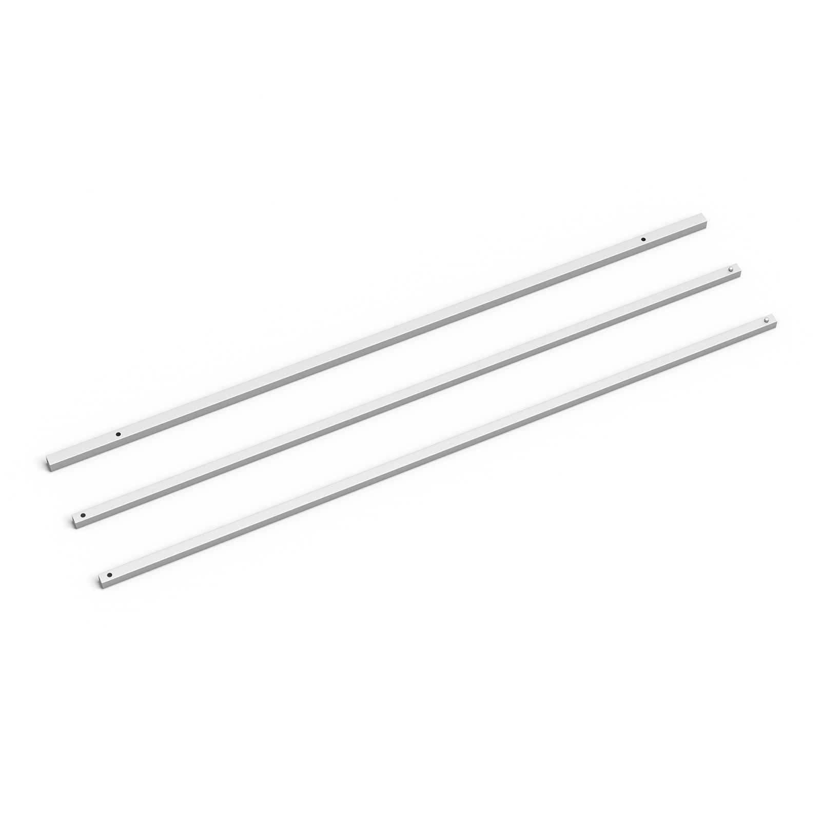Crossbar length 4 m, for mounting with 2 crossbar holders, single