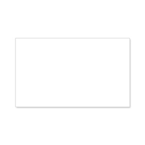 Half wall Hexagon (without crossbar bar), white without print, width 1.5 m