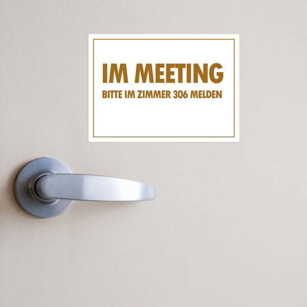 white adhesive films - the alternative to printed sticky notes