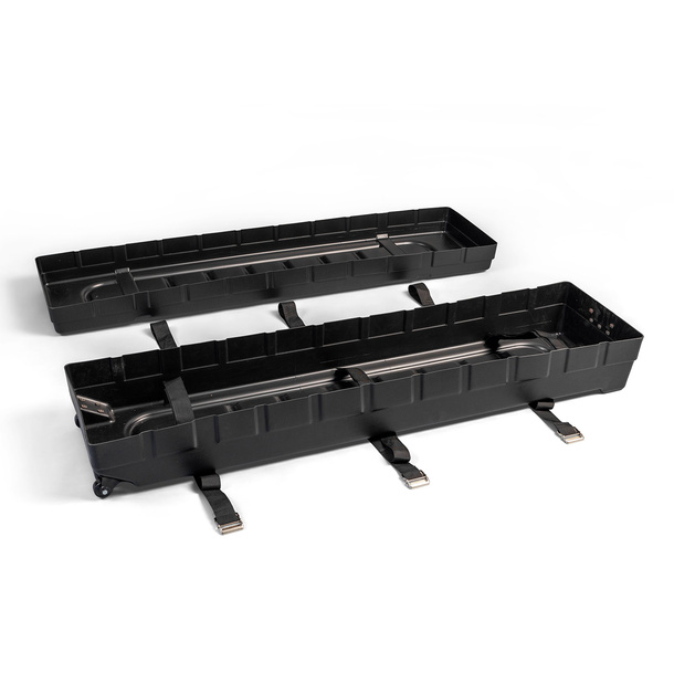 Hardcase Trolley 164: spacious interior, retention straps, and securing belts