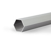 Posts made of high-quality hexagonal profiles (ø 40 mm), wall thickness 1.2 mm