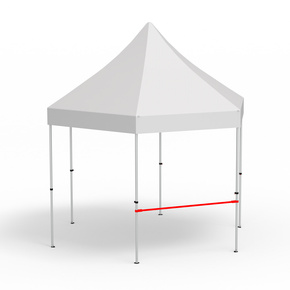 Crossbar for half-height walls, length 2 m