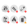 Safety Instructions (detailed information can be found in the assembly manual)