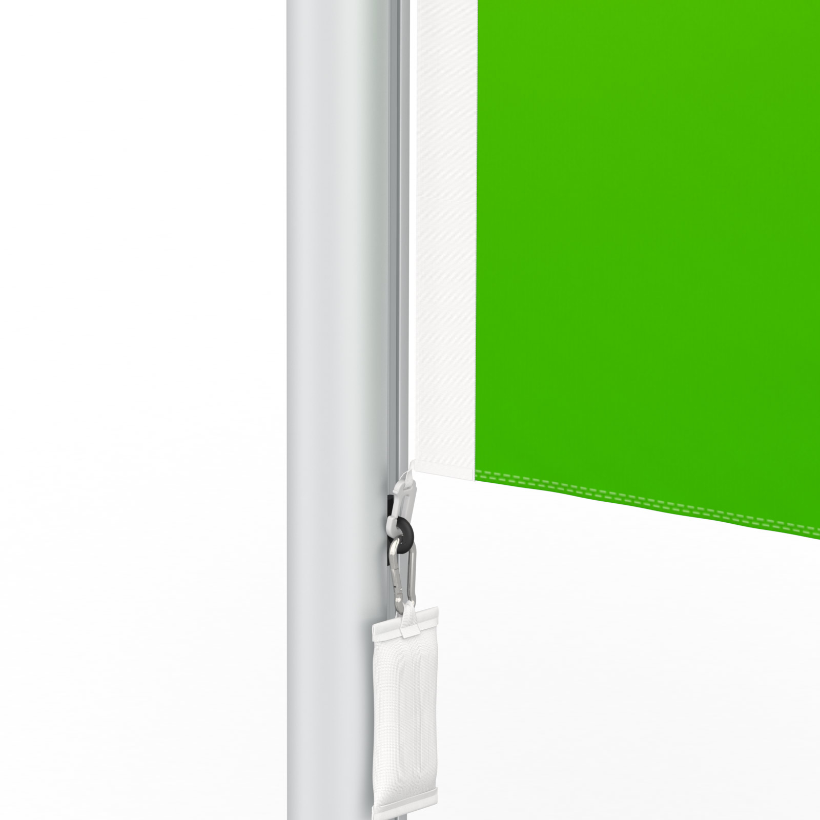 Basic Presenter Flag, Bottom Detail View