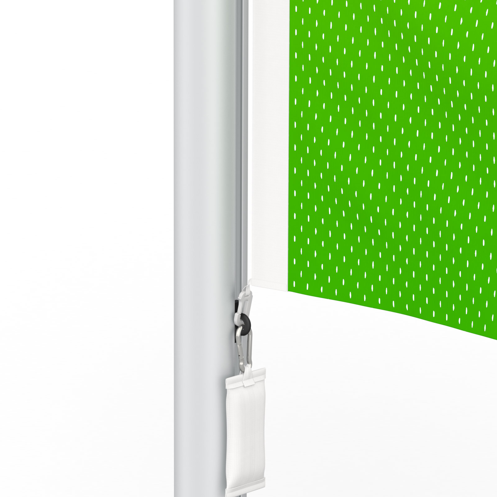 Basic Presenter Flag, Bottom Detail View