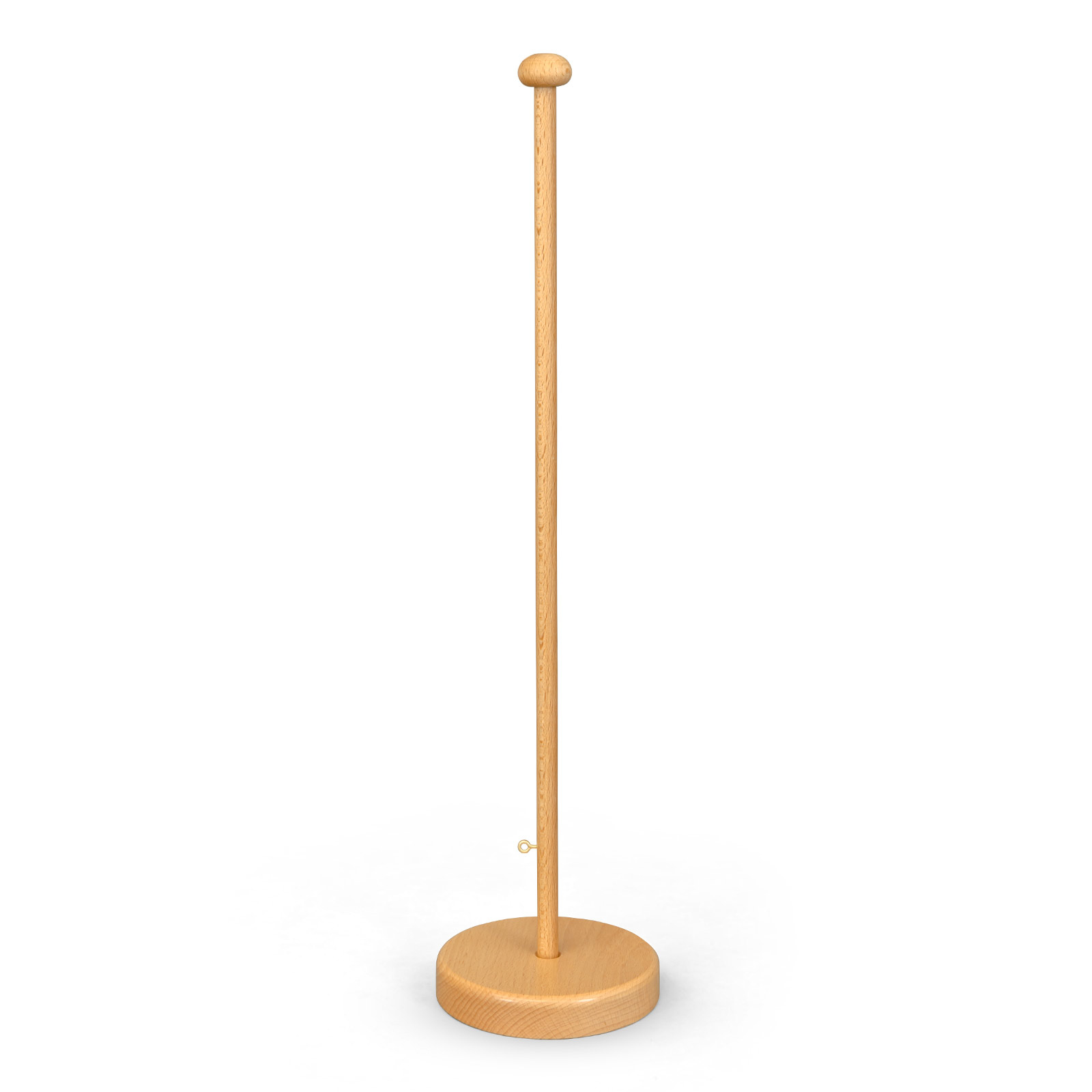 Wooden Table Flag Stand, Height 42 cm