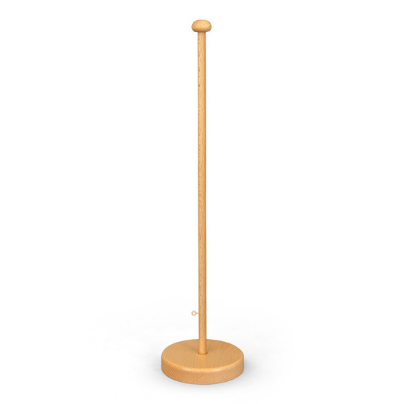 Wooden Table Flag Stand, Height 42 cm