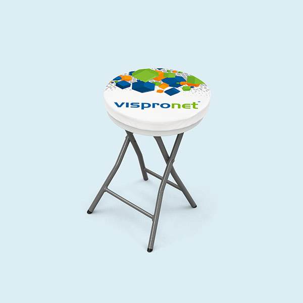 Seat cushions for folding stools