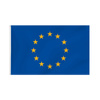 Custom Flags: Flag in Landscape Format with Eyelets, Council of Europe/EC