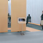 Display Stand Info Board A3 Landscape Orientation