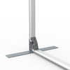Stability through corner feet