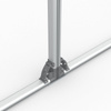 Base plate is not visible when assembled.