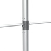Flexible keder frame, connection of two frames