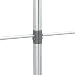 Flexible keder frame, connection of two frames