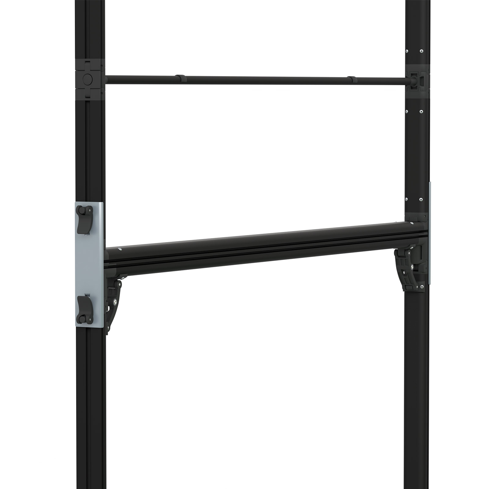Kederrahmen flex, Detail: 180° Verbinder zur Stabilisierung