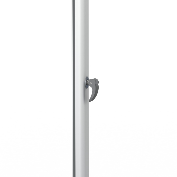 Flexible keder frame, detail: integrated connector