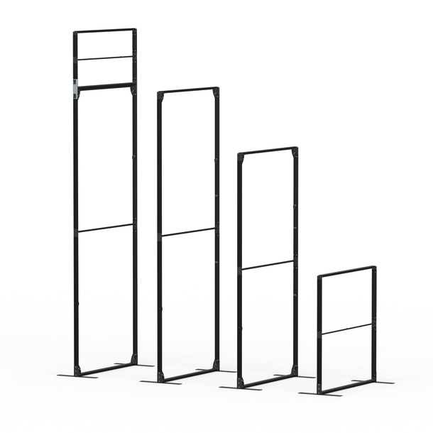 verschiedene Systemhöhen (nur System)