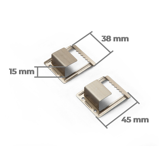 Stretcher Frame Plug-in Hangers, Dimensions